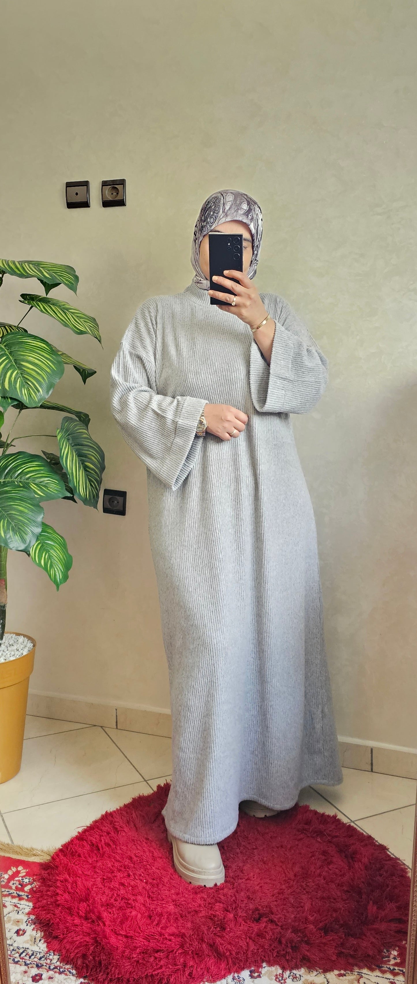 عباءة أوفر سايز مريحة - ألوان رائعة