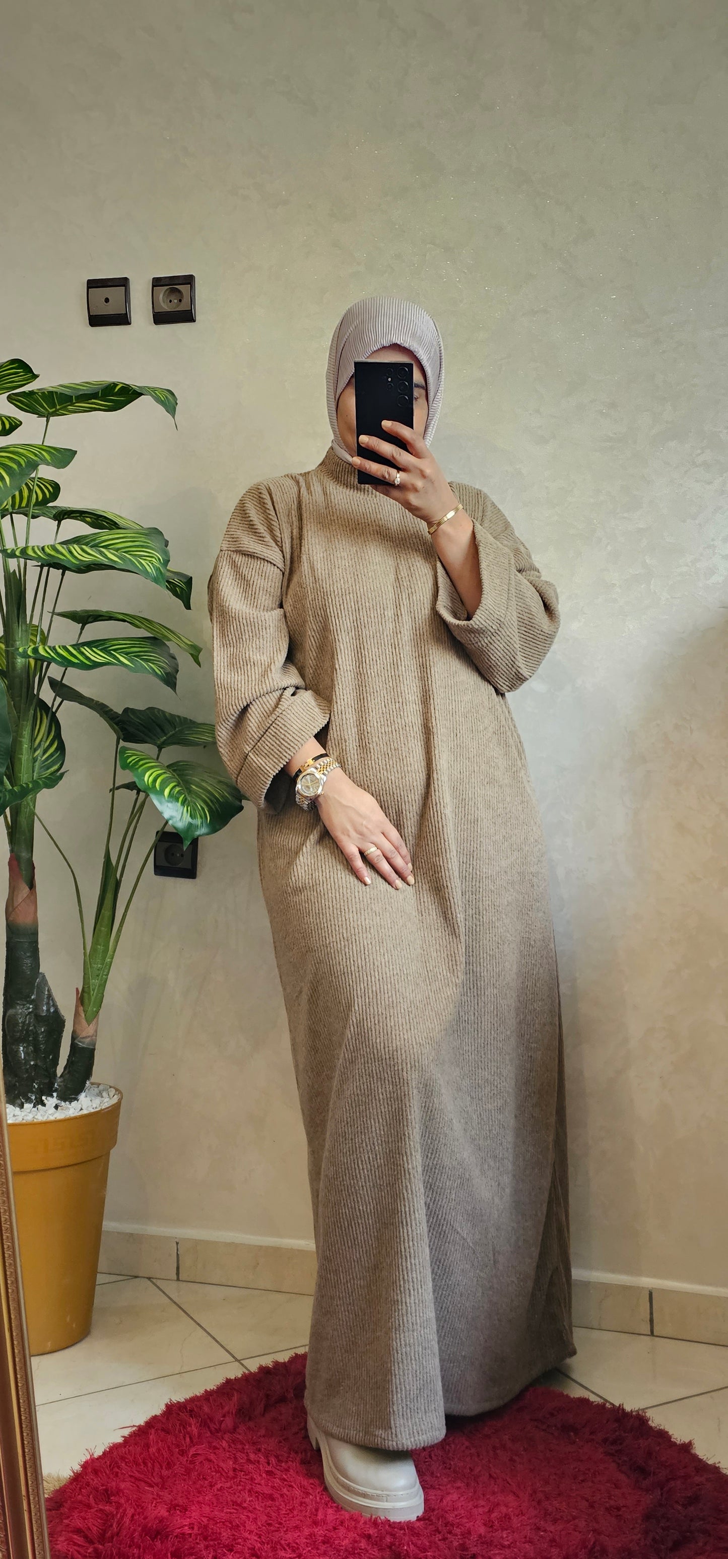 عباءة أوفر سايز مريحة - ألوان رائعة