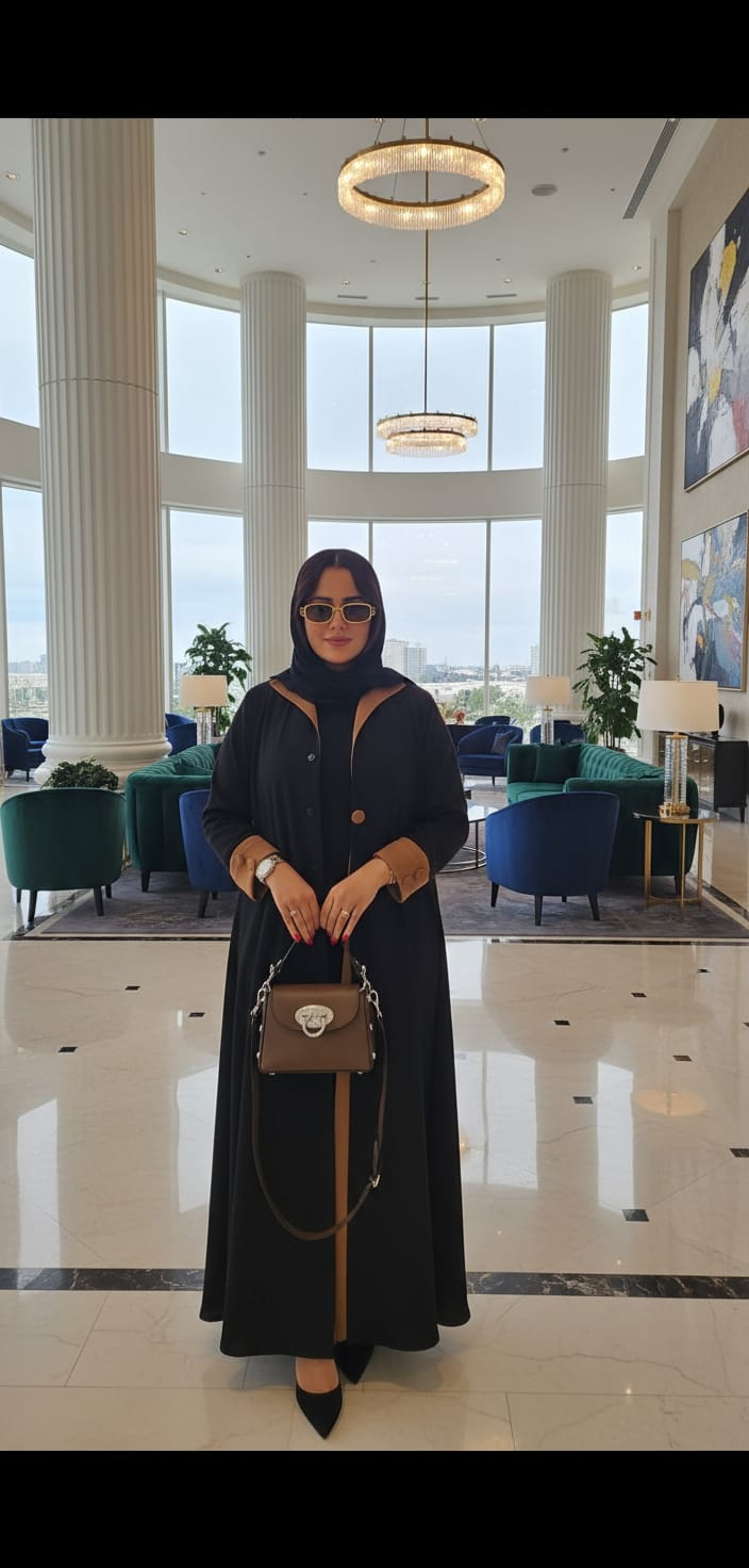 عباية فخمة بأناقة خليجية