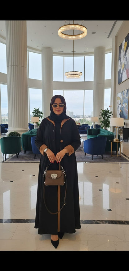 عباية فخمة بأناقة خليجية