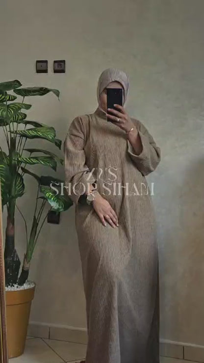 عباءة أوفر سايز مريحة - ألوان رائعة